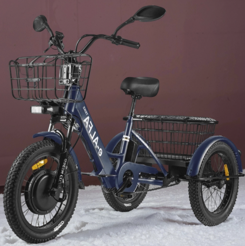 Трехколесный электровелосипед GREEN CITY e-ALFA Trike Трехколесный электровелосипед GREEN CITY e-ALFA Trike